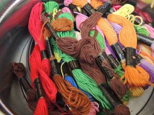 lot 203 image: Embroidery thread