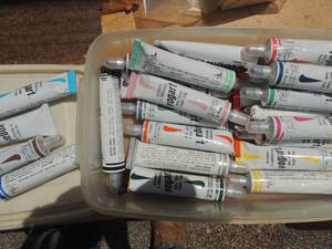 lot 204 image: Tubes of Liquid Embroidery