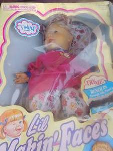 lot 271 image: Lil Makin faces doll