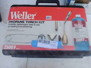 lot 305 image: Weller propane torch