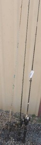 lot 311 image: FISHING  RODS  REELS -INCLUDES ACCU BALANCE FX, ABU GARCIA, BERKLEY MILLINIUM, SHIMANO FX