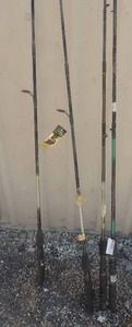 lot 329 image: Fishing rods x 4 Shakespeare sigma supra x 2 shakespear x 1  eagle claw6