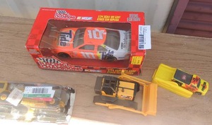lot 342 image: Race car, dozer, truck