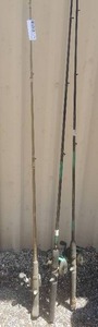 lot 353 image: Fishing rods and reels Shakespeare srb c 100, ranger and simond