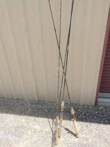 lot 356 image: rods ugly stick, Berkley, Striker, Mitchell