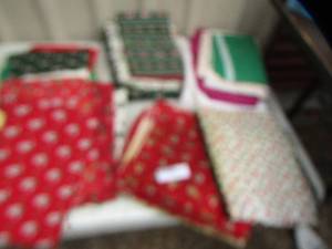 lot 140 image: Christmas Fabric