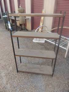 lot 379 image: Metal shelf