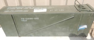 lot 413 image: Ammo box TALL  120mm ILLUMINATING  For mortar