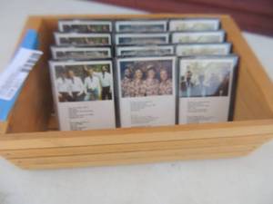 lot 25 image: Cassetts 3 bands 12 tapes