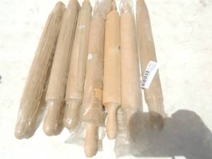 lot 451 image: Wood rolling pins