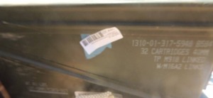 lot 463 image: Medium ammo box