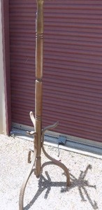lot 466 image: Wood hat and coat  stand