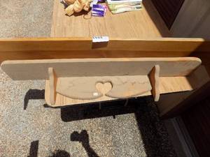 lot 470 image: wood shelves