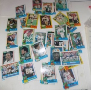 lot 362 image: TOPPS 1990 Football cards