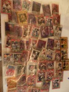 lot 524 image: Football cards sleeved