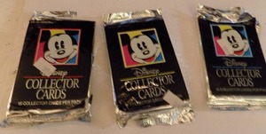 lot 517 image: Disney collection cards 3 packs