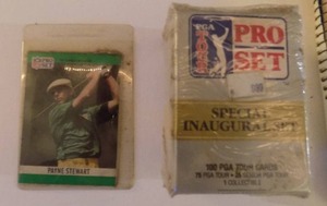 lot 508 image: PGA pro set Special inaugural set- Golf, Tour set factory sealed Payne Stewart