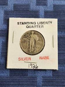 lot 17 image: 1926 Standing Liberty Quarter - Silver - Rare