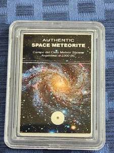 lot 27 image: Authentic Space Meteorite