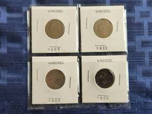 lot 63 image: Selection of V-Nickels