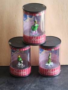 lot 44 image: Selection of 3 vintage collectible Marvin the Martian figures from Warner Bothers