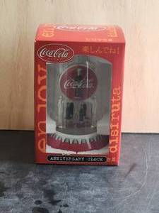 lot 48 image: Vintage collectible Coca Cola Anniversary Clock