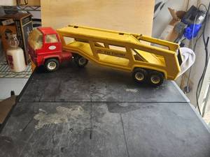 lot 52 image: Vintage Tonka pressed steel Car Carrier