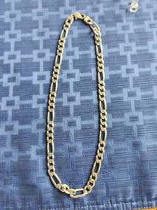 lot 94 image: Chain linked necklace - marked 925 Italy - 72g