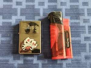 lot 30 image: Pair of lighters