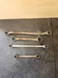 lot 85 image: Selection of SAE standard boxend wrenches