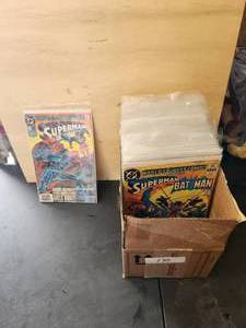 lot 130 image: Generous selection of DC Comics - Superman