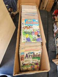 lot 145 image: Generous selection of Archie Comics - large box