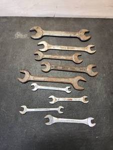 lot 147 image: Selection of SAE standard wrenches