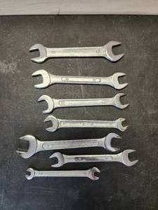 lot 159 image: Selection of metric wrenches