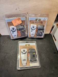 lot 160 image: Selection of 3 Hampton Bay hand held wireless remotes