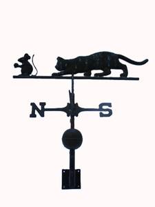 lot 1 image: Vintage Metal Weathervane - 31 x 30