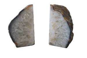 lot 31 image: Brazil Quartz Bookends