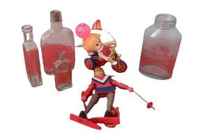 lot 34 image: Old Bottles and Toys