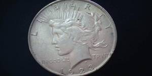 lot 91 image: 1923 Silver Peace Dollar