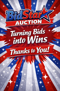 lot 115 image: THANK YOU FOR BIDDING WITH US