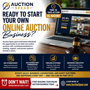 lot 590A image: Run Your Own Online Auctions with Auction Spear - Contact us today to get started