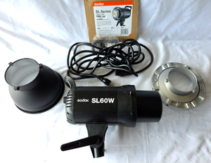 lot 560 image: Godox SL60W LED Video light with accessories