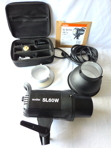 lot 561 image: Godox SL60W LED Video light with accessories