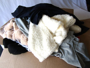 lot 579 image: Assorted clothes as shown