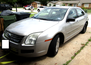 2007 Ford Fusion, new tires, new brakes, interior in excellent condition, NOTICE: MUST BE TOWED, - Broken motor mount, engine not aligned with drive train, one hose leaking.