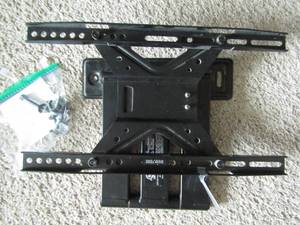 lot 610A image: AudioVideo TV wall mount assembly
