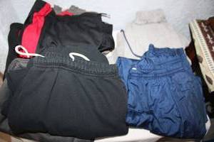 lot 53 image: Mens workout pants, size large