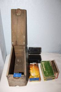 lot 31 image: Ammo and box Win 308, Rem 7mm, and 