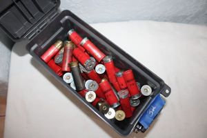 lot 32 image: Ammo and box 12 Ga