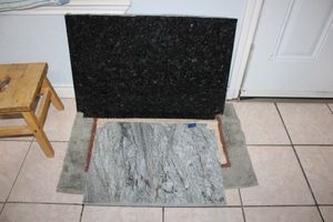 lot 67 image: Granite stone blocks 21x16 and 28x19 1 and 34 thick